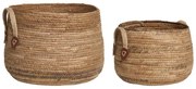 Кошници в комплект от 2 бр. от плетеница ø 39x28,5 cm Aosta – House Nordic