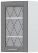 Висящ шкаф Tahoma V7-45-1KS with Витрина-Graphite