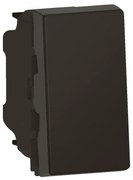 Legrand Девиаторен ключ 1 мод. цвят Черен Easy-Led Mosaic  - 079101L