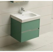 Конзолен PVC шкаф за баня ICP 6049 - 6049 - 1 GREEN