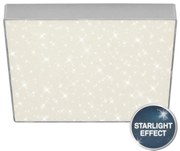 Briloner 7078-414 - LED Плафониера STAR SKY LED/21W/230V 28x28 см сребрист