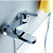 Стенен смесител за вана и душ ICF 130301 CHROME, хром