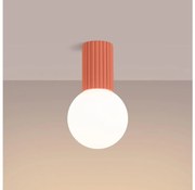 Sollux SL.1753 - Плафон за баня HALO 1xG9/8W/230V IP44 розов