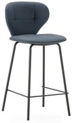 Тъмносиви бар столове в комплект от 2 бр. (височина на седалката 67 cm) Maura – Marckeric