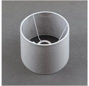 Универсален резервен абажур LAMA E27 15x19,5 см сив