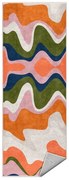 Оранжева пътека подходяща за пране 60x230 cm Squiggly Orange – Mila Home