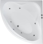 Хидромасажна вана ICSH 135060 W, Inter Ceramic, 135x135x60см