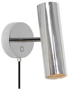 Nordlux - Стенно осветително тяло MIB 1xGU10/20W/230V лъскав хром