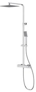 Cersanit S951-341 - Душ комплект с термостатен смесител CITY хром лъскав