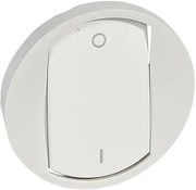 Legrand Лицев панел за двуполюсен ключ цвят бял Celiane - 068021