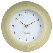 Стенен часовник ø 25 cm Tender Rib – Karlsson