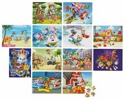 Пес Патрул - Комплект от 12 пъзела, 48 елемента