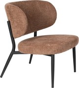 Оранжево-кафяво кресло Sanne – White Label