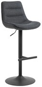 Сив бар стол с регулируема височина (височина на седалката 65 cm) Adisa – Actona