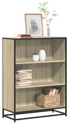 849120 vidaXL Шкаф за книги, дъб сонома, 80,5x35x107,5 см, ПДЧ