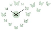 Стенен часовник ø 35 cm DIY Butterfly – Karlsson