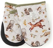 Памучни кухненски ръкавици в комплект от 2 бр. Forest Fable – Cooksmart ®