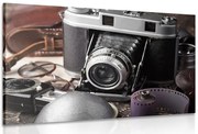 Картина на платно – Стар фотоапарат