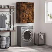 830361 vidaXL Стенен шкаф опушен дъб 69,5x34x90 см инженерно дърво