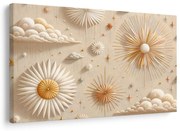 Картина на платно – Звездно небе и слънце