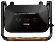 Сандвич тостер - скара Rosberg R51442K, 1300W, Защита срещу прегряване, Незалепващо покритие, Черен