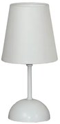 Настолна лампа ПОНИ, бял, абажур Шинц Бял, 1xE27