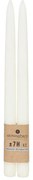 Свещи без аромат atmosphera Hugo, 30 cm, 2 бр - Слонова кост