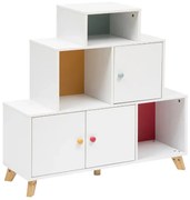 Детски шкаф за съхранение Аtmosphera Circus, Бял бор