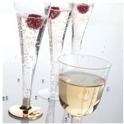 Rubikap - Чаша със златна основа, 120мл, полистирен-(DC.120-PS302)