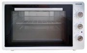 Мини фурна Snaige SNO-4237W, 650W, 37 л, Таймер, Двойно стъкло, Бял