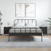 825984 vidaXL Нощни шкафчета 2 бр черни 40x42x50 см инженерно дърво