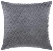 Декоративна възглавница atmosphera Diamond, 40x40 cm - Сив