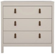 Сиво-бежов скрин 82x80x38 cm Madrid – Tvilum