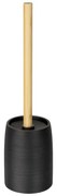 Черна четка за тоалетна от полиресин Altavalle – Wenko