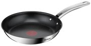Тиган с незалепващо покритие от неръждаема стомана ø 24 cm Intuition B8170444 – Tefal