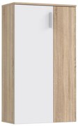 Шкаф за обувки ETON дъб сонома/бял