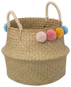 Детска кошница за съхранение atmosphera Pompom, 33cm