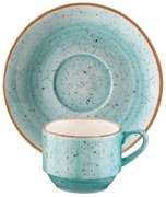 Bonna - Aqua - Чашка с чинийка 80ml (AAQ GRM 02KFT)