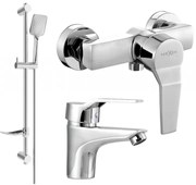 Mexen Caro DF62 душ комплект, хром - 746604DF62-00