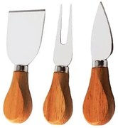 Horecano - Комплект ножове за сирена 3-ка тъмни (HC-93930) 194592