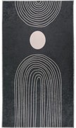 Антрацитен миещ се килим 120x160 cm - Vitaus