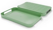 Поднос за сервиране Trebonn Pile XL 1723113, 51x32.5 см, Меламин, Съвместим със съдомиялна машина, Зелен