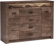 Комод Индианаполис с 2 врати и 4 чекмеджета