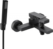 Mexen Uno R77 батерия за вана с душов комплект, черна - 7143R77-70