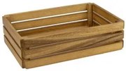 Horecano - Дървена касетка за презентация 32x22xh9см АКАЦИЯ ALAS-(SWQ-010118-B4)