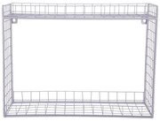 Лилав стоманен стенен рафт на няколко нива 40 cm Reja – PT LIVING