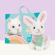 Studio Pets - Плюшено зайче с блузка, БунБун с куфарче, паспорт и стикери