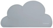 Тъмно сива силиконова подложка Cloud, 49 x 27 cm - Kindsgut