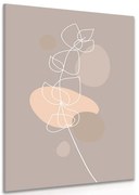 Картина на платно – Минималистичен лист No1