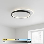 Brilagi - Димируемо LED таванно осветително тяло FLARE LED/48W/230V 3000-6000K + дистанционно управление